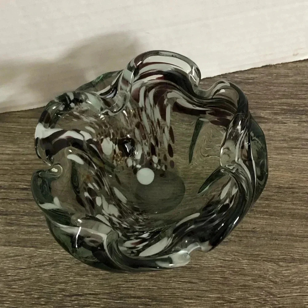 Hand Blown Glass  Bowl
